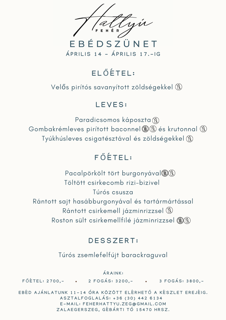 Feh�r Hatty� – Eb�dsz�net �prilis 14-17.-ig