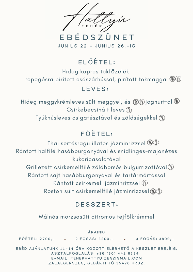 Feh�r Hatty� – Eb�dsz�net junius 22 - 26.-ig.